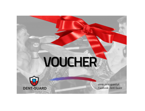 Voucher na ochraniacz na zęby z własnym nadrukiem Dent-Guard